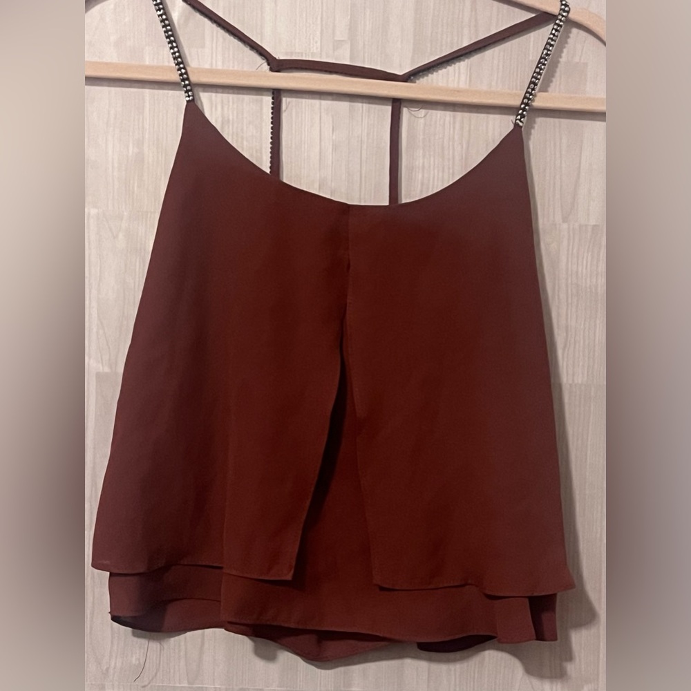 Charlotte Russe Brown Camisole Top